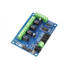 4-Channel 1-Amp SPDT Signal Relay Controller + 4 GPIO with I2C Interface